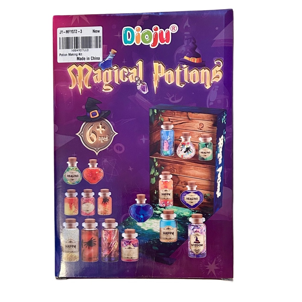 Dioju DIY Craft Kit with Bottles of Potion, Potion Making Kit for Kids